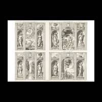 The performances on the sides of the temple in the fireworks at Leeuwarden at the arrival of the...