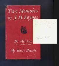 TWO MEMOIRS. Dr. Melchior: A Defeated Enemy And My Early Beliefs. George (Dadie) Ryland's Copy