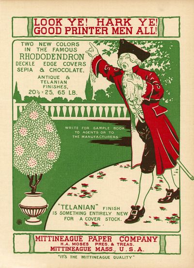 Promotional Insert - Introduction of Sepia and Chocolate to the Rhododendron Family of Strathmore Parchment