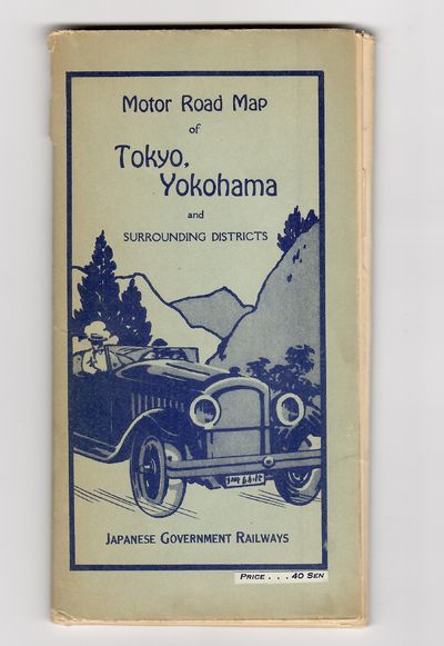 Motor Road Map of Tokyo, Yokohama and Surrounding Districts