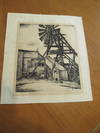 Old Mill (Original Engraving)