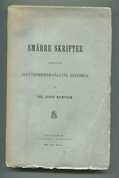 Smärre skrifter rörande sjuttonhundratalets…