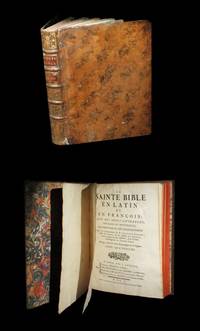 La Sainte Bible en latin et en franois [franais] avec des Notes littrales, critiques et...