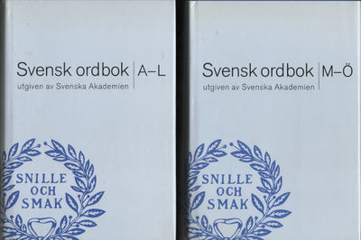 SVENSK ORDBOK (1-2) A-L / M-Ö utgiven av Svenska…
