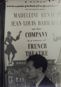 Portrait photograph of Jean-Louis Barrault