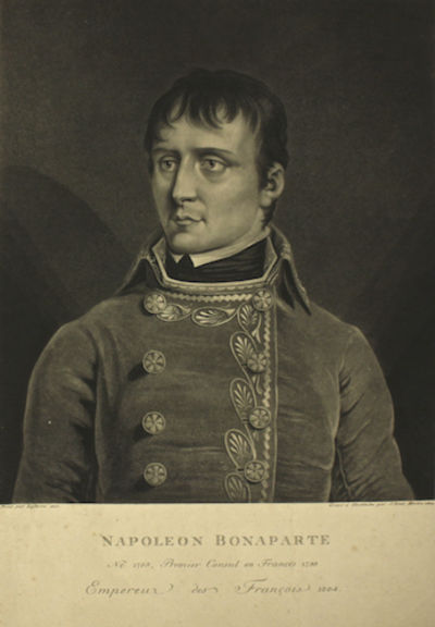 Napoleon Bonaparte né 1769, premier consul en…