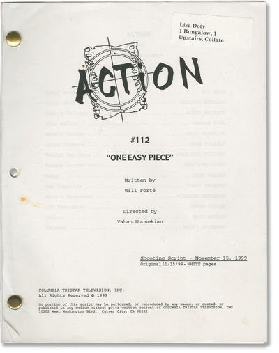 Action: One Easy Piece (Original screenplay for the 2000 television episode)