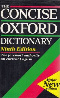 THE CONCISE OXFORD DICTIONARY