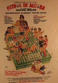 Futbol de Alcoba. Movie poster. (Cartel de la Película) by Roxana Chávez Guillermo Rivas - from Alan Wofsy Fine Arts (SKU: 55-3266)