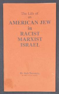 cover of The life of an American Jew in racist Marxist Israel