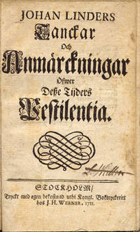 Tanckar och anmärckningar öfwer desse tijders…