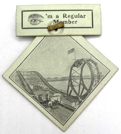 1903 "Flip Flap" Coaster Novelty Badge