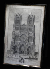 [Eau-forte  ainsi lgende :] Elvation du grand portail de l'Eglise mtropolitaine de Reims.