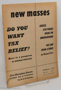 cover of New Masses, Volume 62 Number 10, March 4, 1947