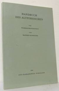 Handbuch des Altpersischen.