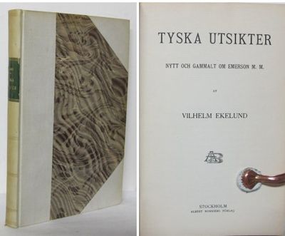 Tyska utsikter.  Nytt och gammalt om Emerson m. m.