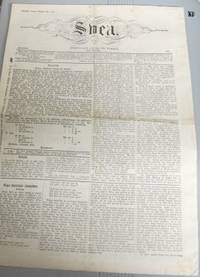 Swea. Illustrerad tidning för hemmet. Profnummer.