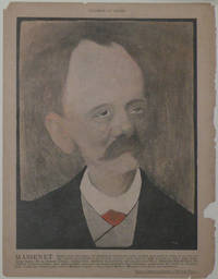 Portrait caricature by Aroun-al-Rascid [pseud. Umberto Brunelleschi] (1879-1949)