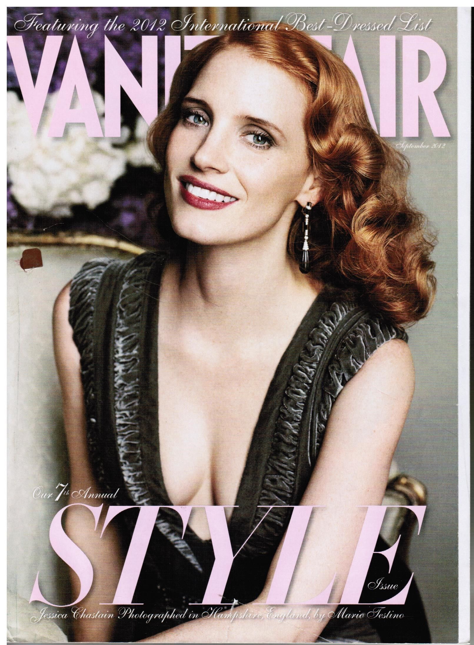 VANITY FAIR 2012 STYLE ISSUE - JESSICA CHASTAIN, DUCHESS OF