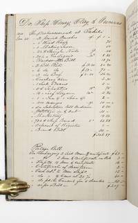 Manuscript logbook of the whale ship Henry Clay, Captain Samuel P. Skinner