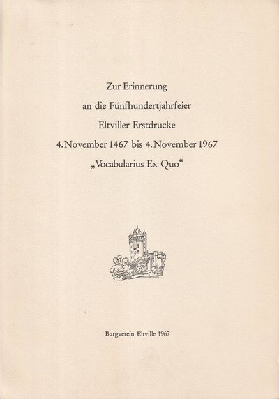 Zur erinnerung an die Fünfhundertjahrfeier…
