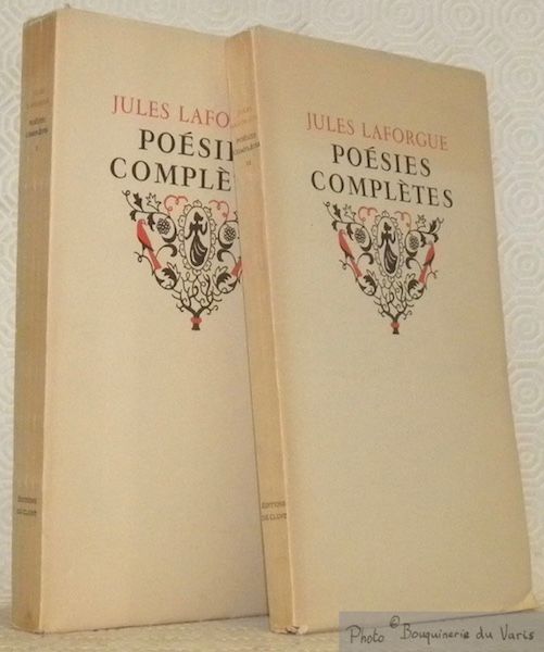 Poa C Sies Compla Tes Texte Et Note A C Tablis Par G Jean Aubry 2 Volumes By Jules Laforgue 1943 From Bouquinerie Du Varis Sku 495