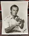 Signed Photograph of Erno Rubik, creator of Rubik's Cube