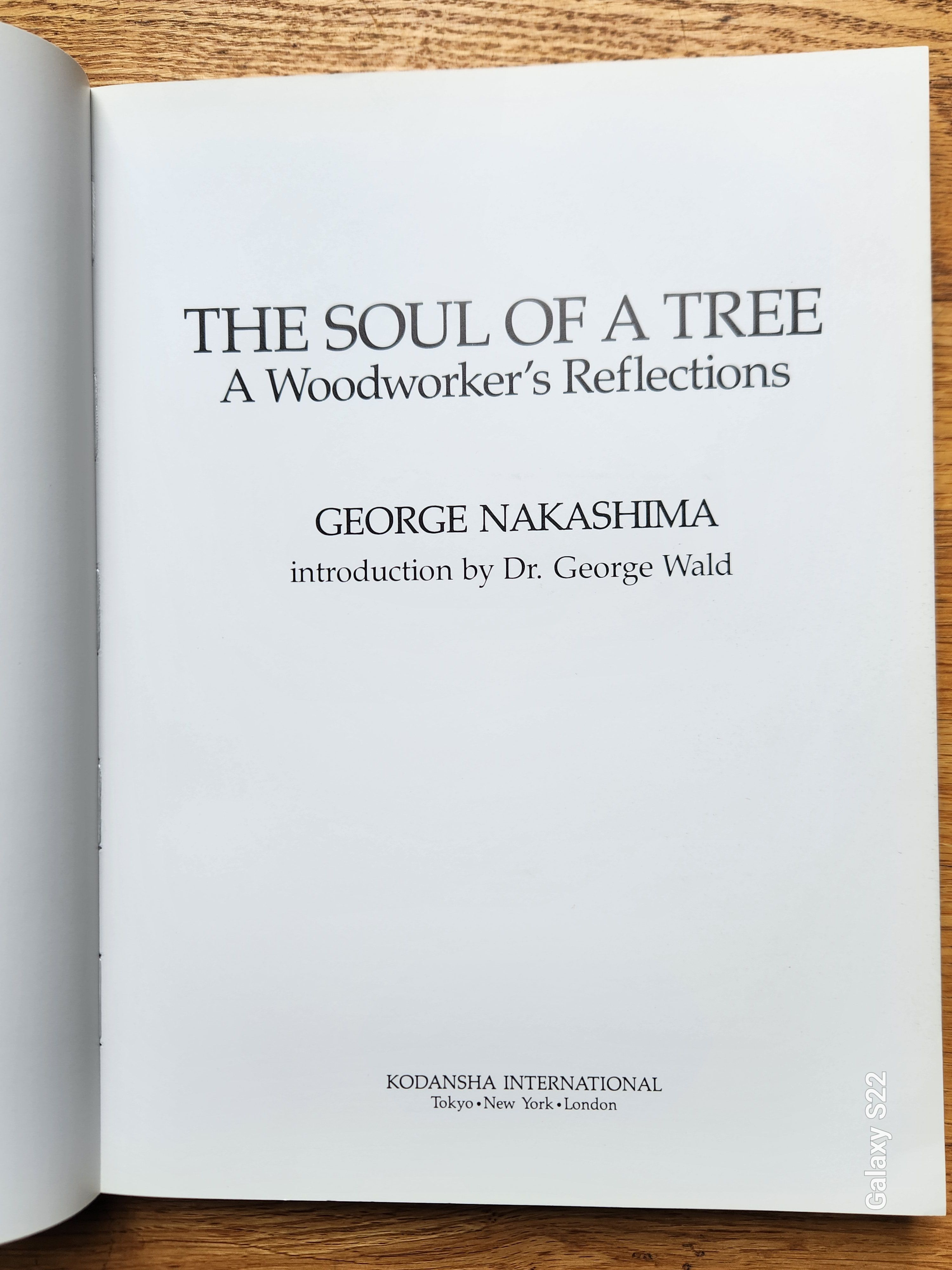 Soul of a Tree by Nakashima, George | paper | 1988