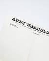 Original Blank Andy Warhol Studio Letterhead