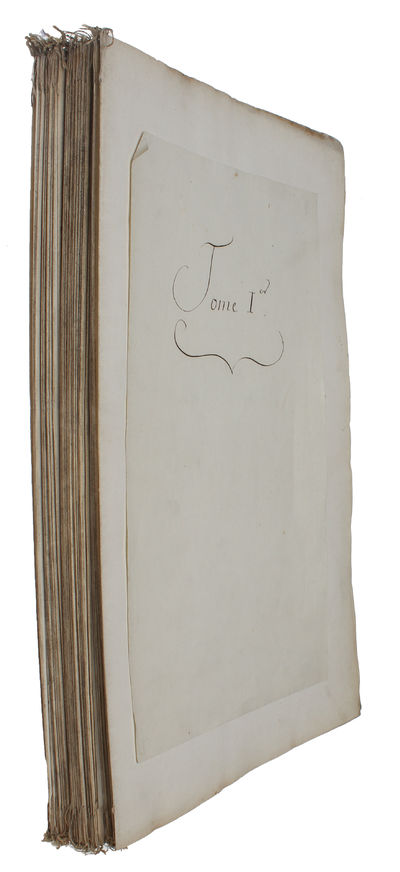 Mémoires concernant la Guerre pour la succession d'Autriche 1741 - 1748. 3 vols.  - [FINE FRENCH MANUSCRIPT ON THE WAR OF THE AUSTRIAN SUCCESSION] (photo 6)