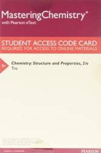 image of Chemistry: Structure and Properties, Books a la Carte Plus MasteringChemistry with Pearson eText -- Access Card Package (2nd Edition)