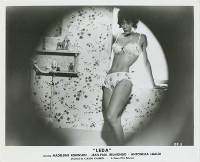 À Double Tour [Leda, Web of Passion] (Two original photographs from the 1959 film)