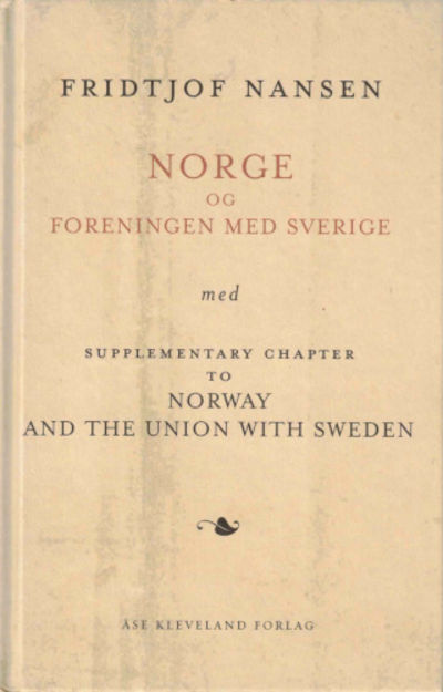NORGE OG FORENINGEN MED SVERIGE med…