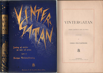 VINTERGATAN. Samling skrifter på vers och prosa…