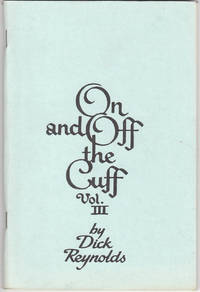 image of On and off the Cuff Vol, III