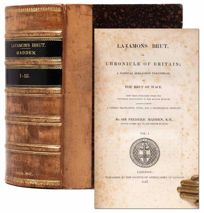 Lazamon's [Layamon's] Brut, or Chronicle of Britain; A Poetical Semi-Saxon Paraphrase of The Brut of Wace