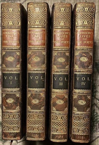 London: Multiple Publishers, 1781. First Edition. Lives of the Most Eminent English Poets comprises ...