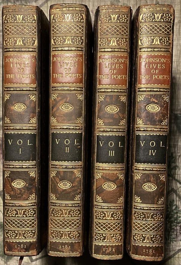 LIVES OF THE MOST EMINENT ENGLISH POETS. FIRST EDI