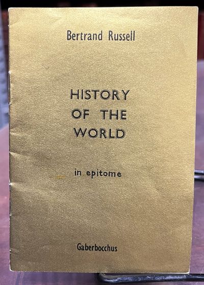 History of the World, in Epitome: (for use in Martian infant schools)