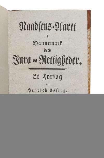 Naadsens-Aaret i Dannemark, dets Jura og…