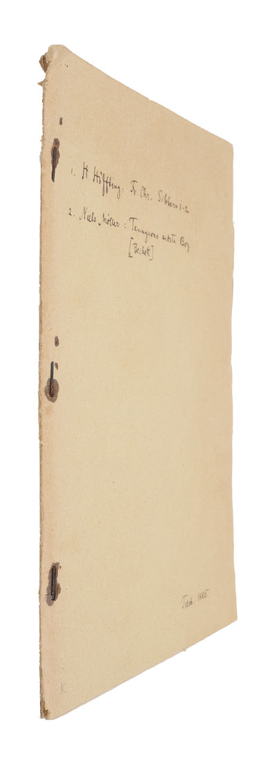 Frederik Christian Sibbern. 1785-1872. I-II + Tennyson og hans sidste Bog. (i: Tilskueren / Aarg. 2 1885) (photo 2)