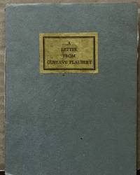 A Letter From Gustave Flaubert