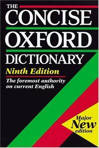 The Concise Oxford Dictionary
