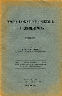 Några tankar och önskemål i alkoholfrågan.…