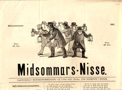 Midsommars-Nisse. Illustrerad muntrationstidning…