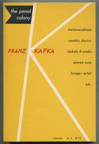 The Penal Colony: Stories and Short Pieces by KAFKA, Franz - 1966