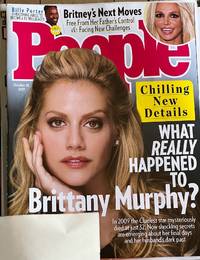 cover of PEOPLE MAGAZINE - OCTOBER 18, 2021 - CHILLING NEW DETAILS - WHAT REALLY HAPPENED TO BRITTANY MURPHY?