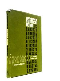 Introduction to Statistical Method