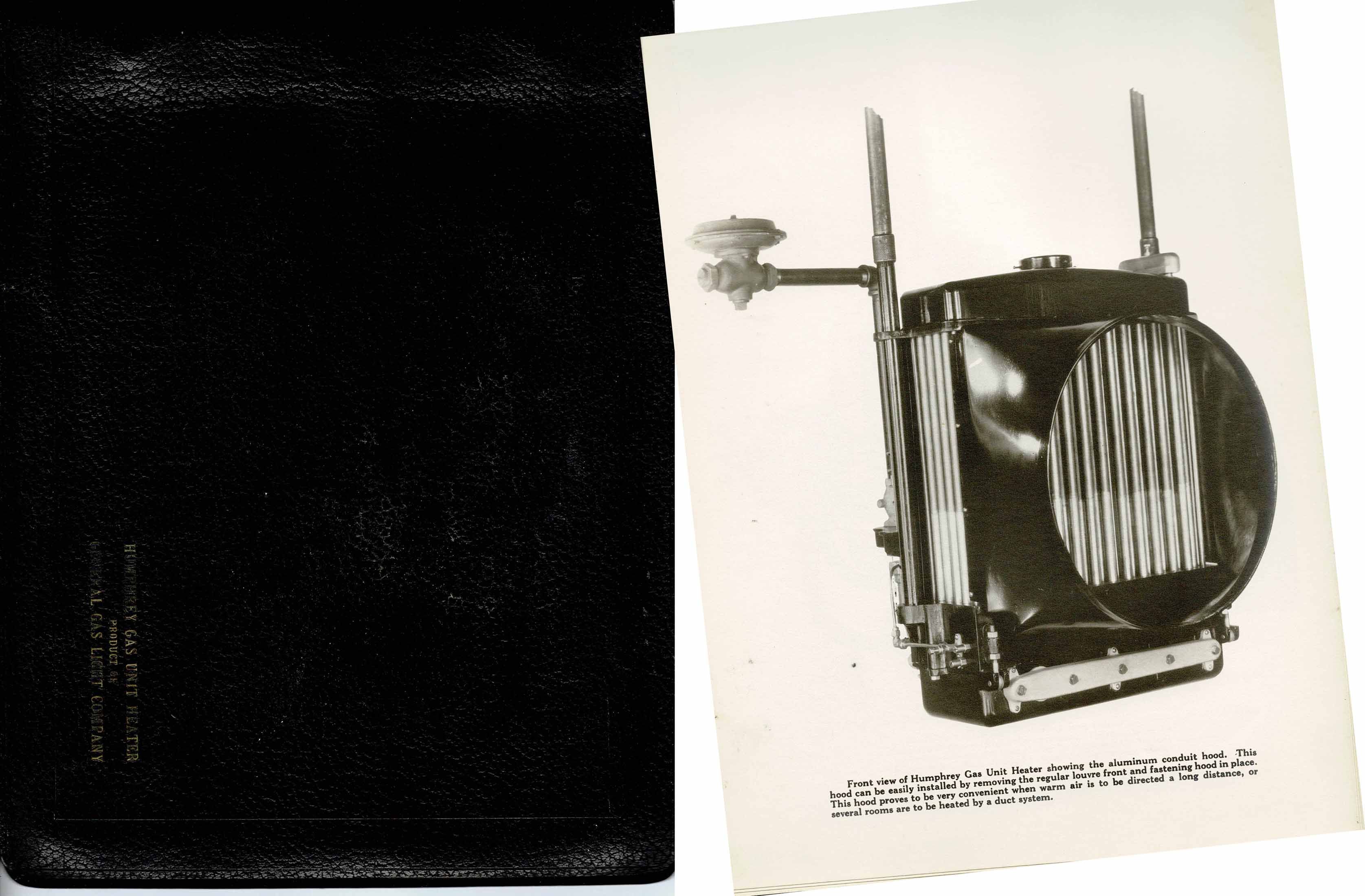 BIBLIO THE HUMPHREY GAS UNIT HEATER (CATALOG) by General Gas Light Co