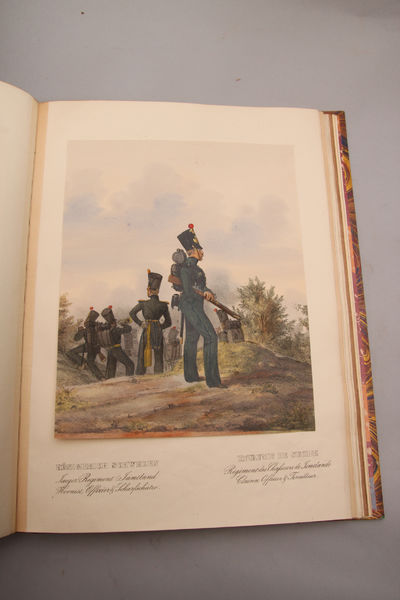 (Svenske uniformer ) Das deutsche Bundesheer in characteristischen Gruppen entworfen und gezeichnet in verbindung mehrerer Künstler. (photo 3)